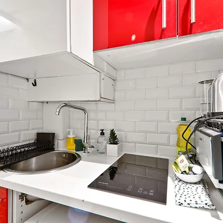 Studio Charmant Appartement Quartier Les Marais Free Netflix-3